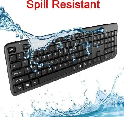 Quantum Qhm7403d Wired Usb Multi Device Keyboard Black