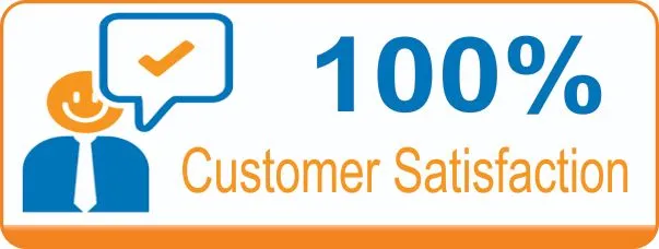 100% Customer Satisfaction